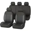 Jeu complet de housses universelles voiture norauto ganimede noir et g...