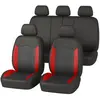 Jeu complet de housses universelles voiture norauto deimos rouge et no...