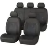 Jeu complet de housses universelles voiture norauto titan noir et gris