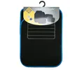 4 tapis universel en moquette noir