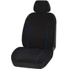 1 housse universelle siège avant voiture 1er prix noir et bleu