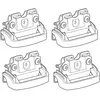 4 pattes de fixation norauto 112