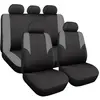 Jeu complet de housses universelles voiture 1er prix noir et gris
