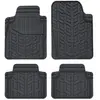 4 tapis universels en pvc noir norauto