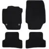 Jeu de 4 tapis en moquette sur mesure noirs norauto