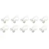10 clips plastiques de fixation de câble 6-9mm norauto