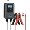 Chargeur de batterie norauto moto, scooter et motoculture 6v/12v 2a