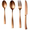Bestekset - ARTHUR MARTIN - AM0056 - 24 delig - RVS - Koperafwerking