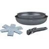 Lot De 2 Poêles Céramique Arthur Martin 24-28 Cm