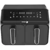 Fagor Friteuse sans huile Fagor Airfryer 2 cuves de 4L - 2200W - 8 Programmes - Noir
