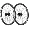 Pride Racing Paire De Roues Wave Matt Fusion 406 20´´