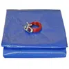 Bâche Piscine Ronde - TECPLAST - diam. 4,20m - Bleu - 140g/m² - Polypr...