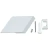 Kit de poignée blanche + crochet + axe et ressort pour Lave-Linge Faure 3157460