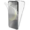 1001 COQUES Coque intégrale 360 - Samsung - Galaxy S24 - Transparent - Semi-rigide - Protection contre chocs