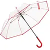 Parapluie canne transparent - FARE - FP7112 - Baleinage en fibre de ve...