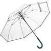 Parapluie canne transparent - FARE - FP7112 - Automatique - Bleu marin...