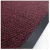 DECOWEB Tapis entrée accueil anti-salissures - Rouge - 80 x 120 cm