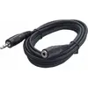Rallonge Câble Temium Jack Stéréo 3.5 mm Mâle vers Femelle 3 m Noire