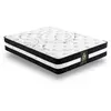 Matelas Excelsior 90 x 190 by Sampur - Mémoire de Forme - Ressorts Ensachés - Mousse Haute Résilience - Épaisseur 30cm - Confort