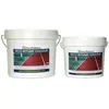 Peinture résine pour bitume enrobé - 1 Kg Blanc  - MATPRO