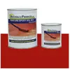 Peinture époxy sol et mur Mat - 10 Kg Rouge Matpro