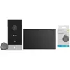 Pack Visiophone Connecté Ezviz Fhd Hp5 Avec Écran Tactile + 4 Badges