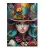 Bluebird Puzzle Lady with a Hat Puzzle-F-90933