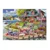 Bluebird Puzzle Lake View Cabin Mountain Time Puzzle-F-90939