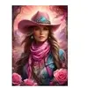 Bluebird Puzzle Pink Cowgirl Puzzle-F-90928