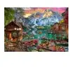 Bluebird Puzzle Lago Di Braies, Italie Puzzle-F-90919