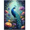 Bluebird Puzzle Flowers & Peacock Puzzle-F-90847