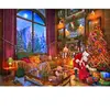 Bluebird Puzzle Christmas Lodge Puzzle-F-90801