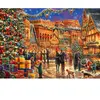 Bluebird Puzzle Christmas at the Town Square Puzzle-F-90566