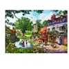 Bluebird Puzzle A Village in Summer Puzzle-F-90569