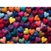 Bluebird Puzzle Coeurs Multicolores Puzzle-F-90546
