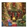 Bluebird Puzzle Cozy Christmas Evening Puzzle-F-90540