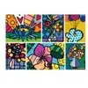 Bluebird Puzzle Romero Britto - Collage: Flowers Puzzle-F-90023