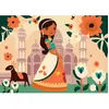 Bluebird Puzzle La Princesse Indienne Puzzle-F-90647