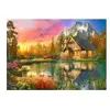 Bluebird Puzzle The Mountain Cabin Puzzle-F-90193