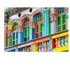 Bluebird Puzzle Façade Colorée, Singapour Puzzle-F-91042