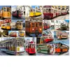 Bluebird Puzzle Tour du Monde en Tramways Puzzle-F-91056