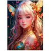 Bluebird Puzzle La Fille aux Papillons Puzzle-F-91005
