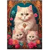 Bluebird Puzzle Trio de Chats Puzzle-F-91006