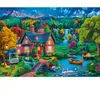 Bluebird Puzzle Maison Colorée près du Lac Puzzle-F-91152