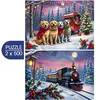 Bluebird Puzzle 2 Puzzles - Christmas is Coming Puzzle-F-91101