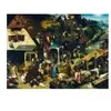 Pieter Brueghel- Nederlandse spreekwoorden (Kunstpuzzel, 3000 stukjes)