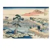 Grafika Hokusai - Image Ancienne du Pont à Huit Parties dans la Provin...