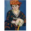 Grafika Henri Matisse - Le Madras Rouge F-33672