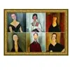 Grafika Collage Modigliani F-33326
