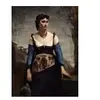 Grafika Jean-Baptiste-Camille Corot : Agostina, 1866 F-30552